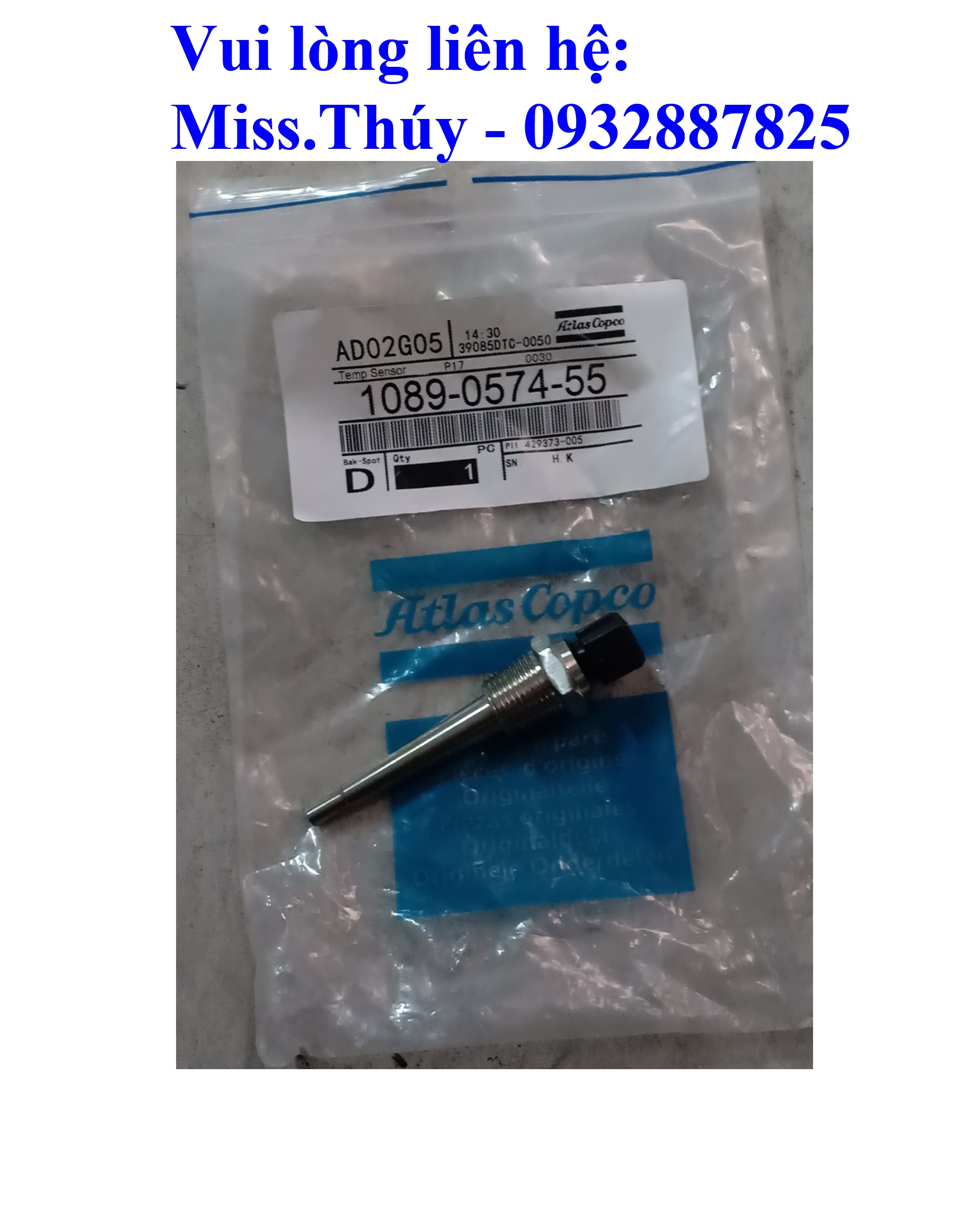 Cảm biến nhiệt độ Atlascopco 1089057455