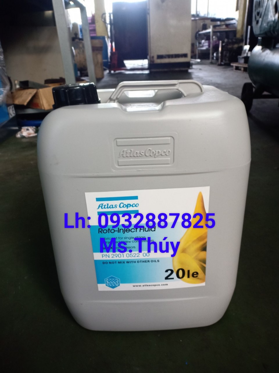 Dầu máy nén khí Atlascopco Roto - Inject Fluid 2901052200