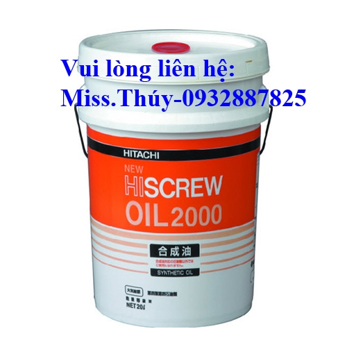Dầu máy nén khí Hitachi Hiscrew oil 2000
