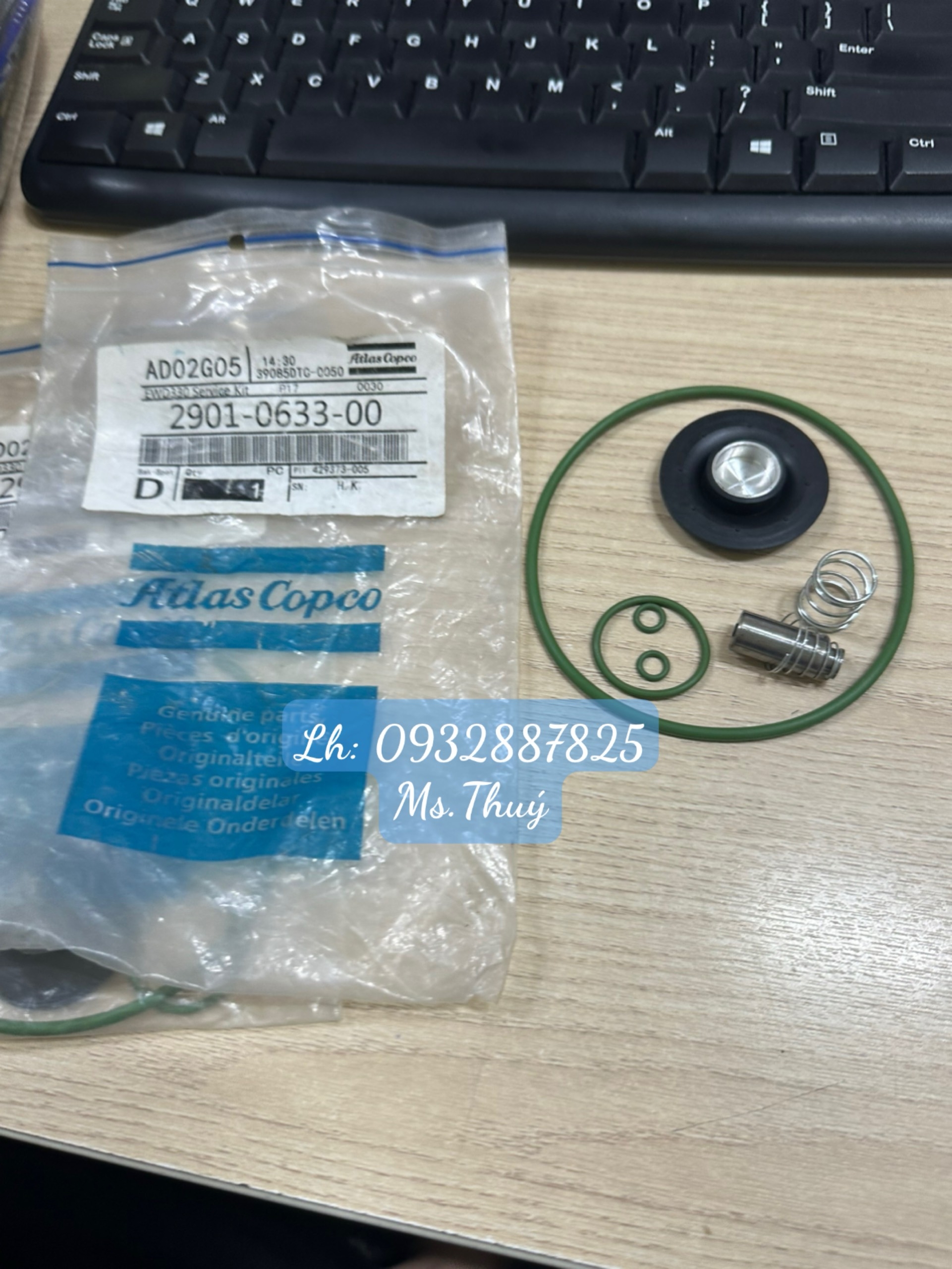 Drain valve kit Atlascopco 2901063300